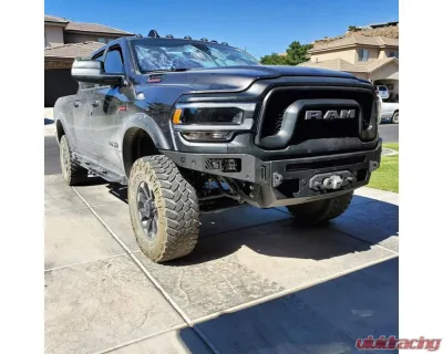 Chassis Unlimited Octane Series Front Bumper w/ Parking Sensors Ram Powerwagon 2019-2024 - CUB900442