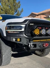 Chassis Unlimited Octane Series Front Bumper w/ Parking Sensors Ram Powerwagon 2019-2024                                     - CUB900442 - Image 3