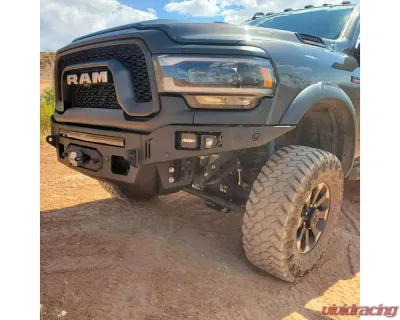 Chassis Unlimited Octane Series Front Bumper w/ Parking Sensors Ram Powerwagon 2019-2024 - CUB900442