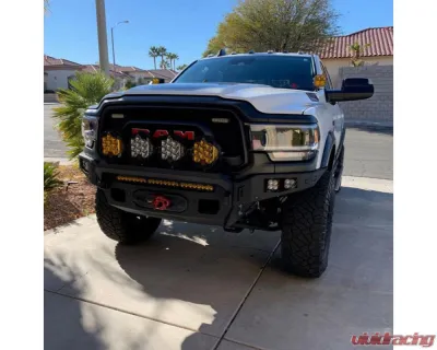 Chassis Unlimited Octane Series Front Bumper w/ Parking Sensors Ram Powerwagon 2019-2024 - CUB900442