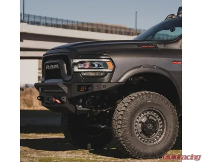 Chassis Unlimited Octane Series Front Bumper w/ Parking Sensors Ram Powerwagon 2019-2024 - CUB900442