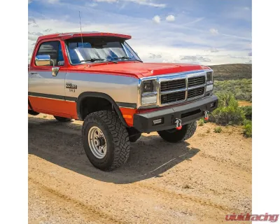 Chassis Unlimited Octane Series Front Bumper Dodge Ram W250 | W350 1989-1993 - CUB900561