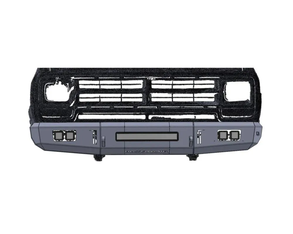 Chassis Unlimited Octane Front Bumper Dodge Ram W250/W350