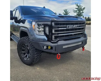 Chassis Unlimited Octane Series Front Bumper w/ Parking Sensors GMC Sierra 2500 | 3500 2020-2023 - CUB900572