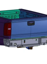 Chassis Unlimited Octane Series Rear Bumper w/o Parking Sensors Chevrolet | GMC 2015-2020                                     - CUB910081 - Image 3