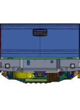 Chassis Unlimited Octane Series Rear Bumper w/o Parking Sensors Chevrolet | GMC 2015-2020                                     - CUB910081 - Image 4