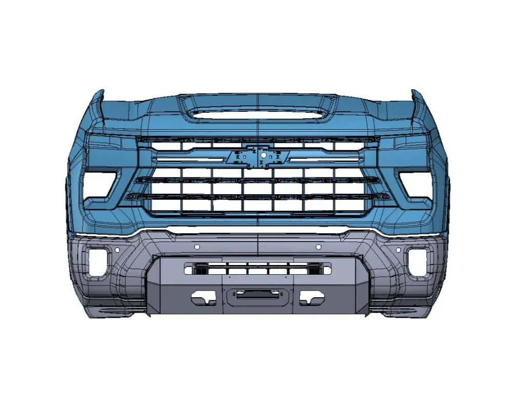 Chassis Unlimited Prolite Series Front Bumper Chevrolet Silverado 2500 | 3500 2024+ - CUB920731