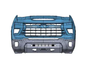 Chassis Unlimited Prolite Series Front Bumper Chevrolet Silverado 2500 | 3500 2024+