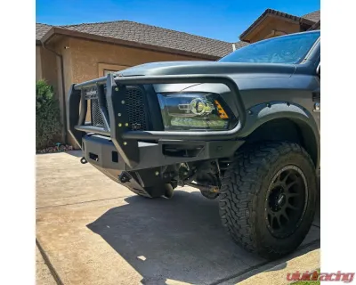 Chassis Unlimited Octane Series Front Bumper & Guard w/o Parking Sensors Ram 2500 | 3500 2010-2018 - CUB940011BG