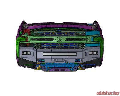 Chassis Unlimited Octane Series Front Bumper w/ Parking Sensors Chevrolet Silverado 1500 2019-2021 - CUB940172