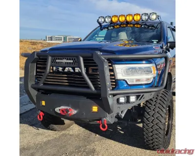 Chassis Unlimited Octane Series Front Bumper & Guard w/ Parking Sensors Ram 2500 | 3500 2019-2024 - CUB940322BG