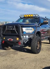 Chassis Unlimited Octane Series Front Bumper & Guard w/ Parking Sensors Ram 2500 | 3500 2019-2024                                     - CUB940322BG - Image 3