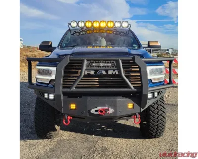 Chassis Unlimited Octane Series Front Bumper & Guard w/ Parking Sensors Ram 2500 | 3500 2019-2024 - CUB940322BG