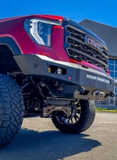 Chassis Unlimited Octane Series Front Bumper w/o Parking Sensors GMC Sierra 2500 | 3500 2024+                                     - CUB940691 - Image 9