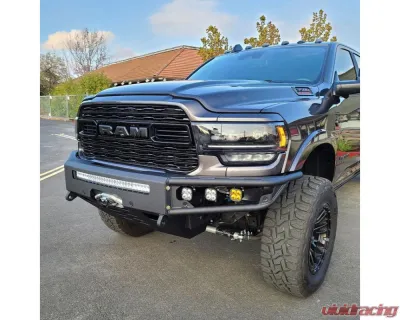 Chassis Unlimited Diablo Series Front Bumper w/o Parking Sensors Ram 2500 | 3500 2019-2024 - CUB950321