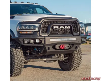 Chassis Unlimited Diablo Series Front Bumper w/ Parking Sensors Ram Powerwagon 2019-2024 - CUB950442