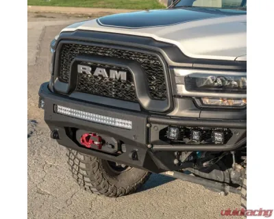 Chassis Unlimited Diablo Series Front Bumper w/ Parking Sensors Ram Powerwagon 2019-2024 - CUB950442