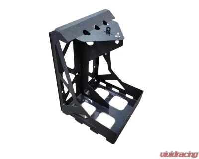 Chassis Unlimited Dual Fuel/Water Can Mount Fits Swing Out Bumper - CUB960001