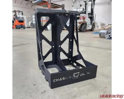 Chassis Unlimited Dual Fuel/Water Can Mount Fits Swing Out Bumper - CUB960001