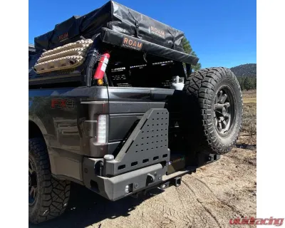 Chassis Unlimited Octane Series Dual Swing Out Rear Bumper w/o Parking Sensors Ford F-250 | F-350 2017-2022 - CUB960141