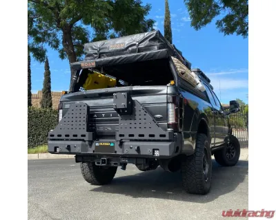 Chassis Unlimited Octane Series Dual Swing Out Rear Bumper w/o Parking Sensors Ford F-250 | F-350 2017-2022 - CUB960141
