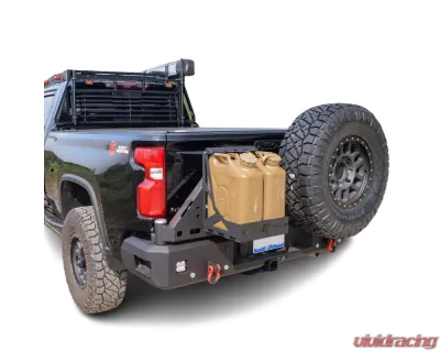 Chassis Unlimited Octane Series Dual Swing Out Rear Bumper w/o Parking Sensors Chevrolet | GMC 2020-2025 - CUB960571