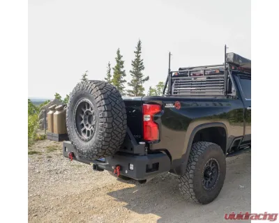Chassis Unlimited Octane Series Dual Swing Out Rear Bumper w/o Parking Sensors Chevrolet | GMC 2020-2025 - CUB960571