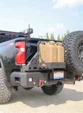 Chassis Unlimited Octane Series Dual Swing Out Rear Bumper w/o Parking Sensors Chevrolet | GMC 2020-2025                                     - CUB960571 - Image 3