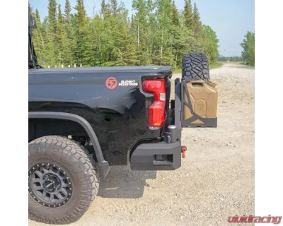 Chassis Unlimited Octane Series Dual Swing Out Rear Bumper w/o Parking Sensors Chevrolet | GMC 2020-2025 - CUB960571