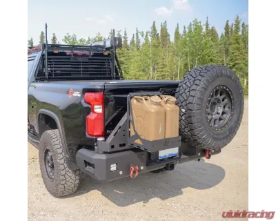Chassis Unlimited Octane Series Dual Swing Out Rear Bumper w/o Parking Sensors Chevrolet | GMC 2020-2025 - CUB960571
