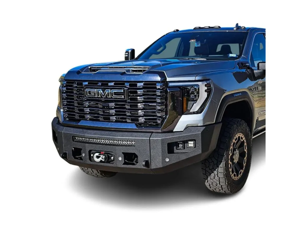 Chassis Unlimited Attitude Series Front Bumper w/ Parking Sensors GMC Sierra 2500 | 3500 2024+ - CUB980692