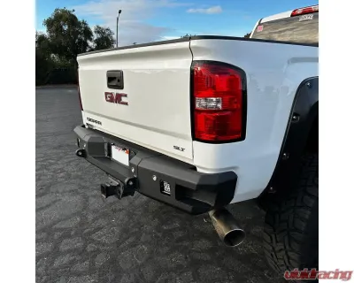 Chassis Unlimited Attitude Series Rear Bumper w/o Parking Sensors GMC | Chevrolet 2015-2019 - CUB990301