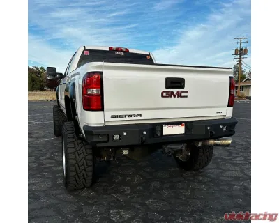 Chassis Unlimited Attitude Series Rear Bumper w/o Parking Sensors GMC | Chevrolet 2015-2019 - CUB990301