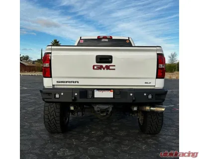 Chassis Unlimited Attitude Series Rear Bumper w/o Parking Sensors GMC | Chevrolet 2015-2019 - CUB990301