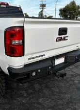 Chassis Unlimited Attitude Series Rear Bumper w/o Parking Sensors GMC | Chevrolet 2015-2019                                     - CUB990301 - Image 7