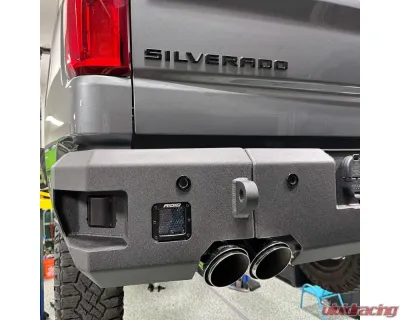 Chassis Unlimited Attitude Series Rear Bumper w/ Parking Sensors GMC | Chevrolet 2019-2024 - CUB990402