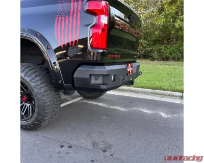 Chassis Unlimited Attitude Series Rear Bumper w/ Parking Sensors GMC | Chevrolet 2019-2024 - CUB990402
