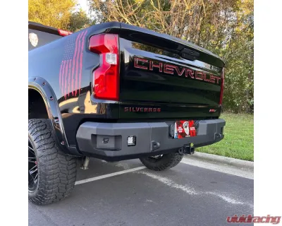 Chassis Unlimited Attitude Series Rear Bumper w/ Parking Sensors GMC | Chevrolet 2019-2024 - CUB990402