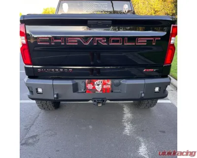 Chassis Unlimited Attitude Series Rear Bumper w/ Parking Sensors GMC | Chevrolet 2019-2024 - CUB990402