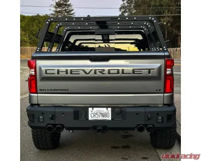 Chassis Unlimited Attitude Series Rear Bumper w/ Parking Sensors GMC | Chevrolet 2019-2024 - CUB990402