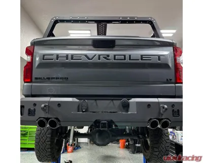 Chassis Unlimited Attitude Series Rear Bumper w/ Parking Sensors GMC | Chevrolet 2019-2024 - CUB990402
