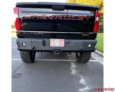Chassis Unlimited Attitude Series Rear Bumper w/ Parking Sensors GMC | Chevrolet 2019-2024 - CUB990402