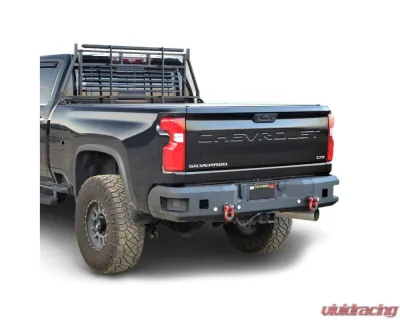 Chassis Unlimited Attitude Series Rear Bumper w/ Parking Sensors Chevrolet Silverado 2500 | 3500 2020-2025 - CUB990552