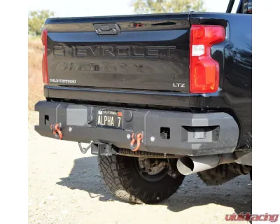 Chassis Unlimited Attitude Series Rear Bumper w/ Parking Sensors Chevrolet Silverado 2500 | 3500 2020-2025 - CUB990552