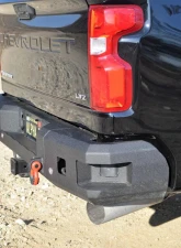 Chassis Unlimited Attitude Series Rear Bumper w/ Parking Sensors Chevrolet Silverado 2500 | 3500 2020-2025                                     - CUB990552 - Image 5