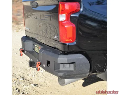 Chassis Unlimited Attitude Series Rear Bumper w/ Parking Sensors Chevrolet Silverado 2500 | 3500 2020-2025 - CUB990552