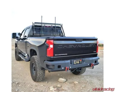 Chassis Unlimited Attitude Series Rear Bumper w/ Parking Sensors Chevrolet Silverado 2500 | 3500 2020-2025 - CUB990552