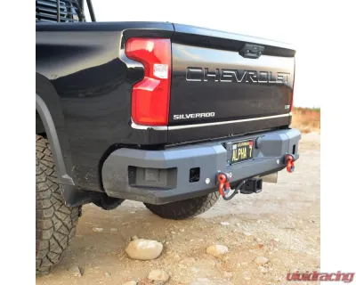 Chassis Unlimited Attitude Series Rear Bumper w/ Parking Sensors Chevrolet Silverado 2500 | 3500 2020-2025 - CUB990552
