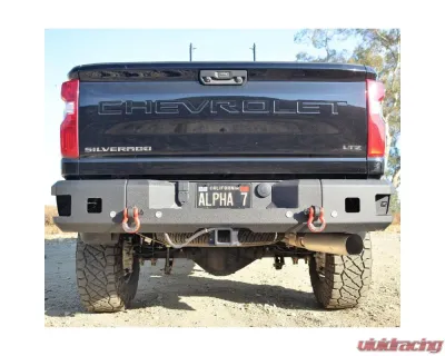 Chassis Unlimited Attitude Series Rear Bumper w/ Parking Sensors Chevrolet Silverado 2500 | 3500 2020-2025 - CUB990552