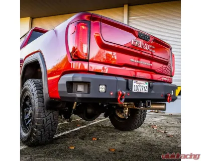 Chassis Unlimited Attitude Series Rear Bumper w/ Parking Sensors GMC Sierra 2500/3500 2020+ - CUB990572